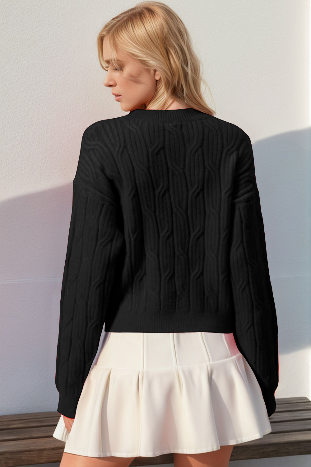 Double Take Bow Sweater