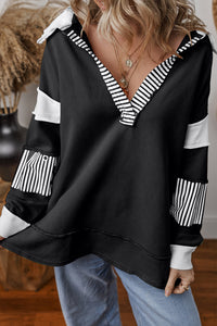 Collared Cutie Long Sleeve Sweatshirt