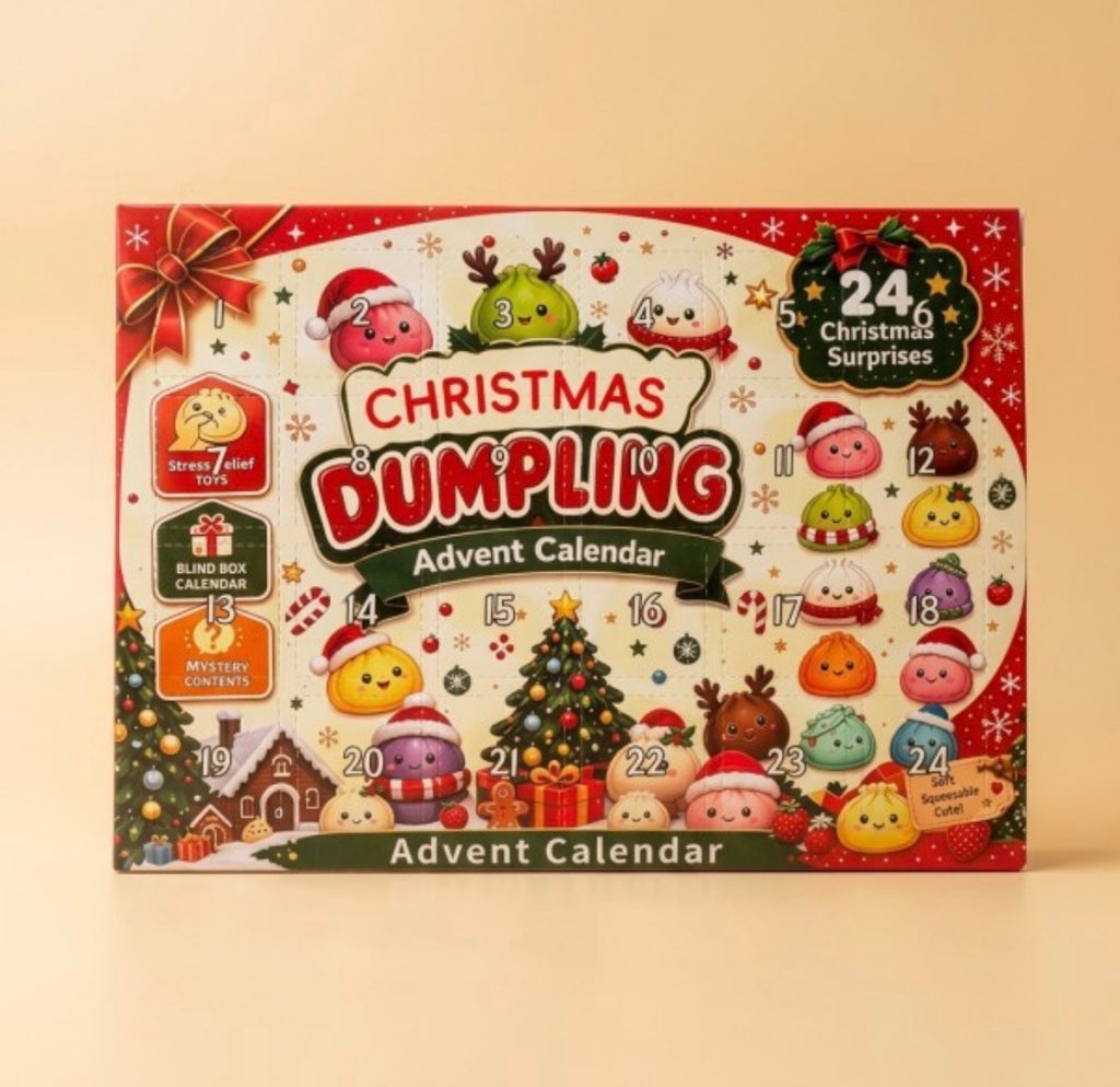 Christmas Dumpling Squishy Advent Calendar