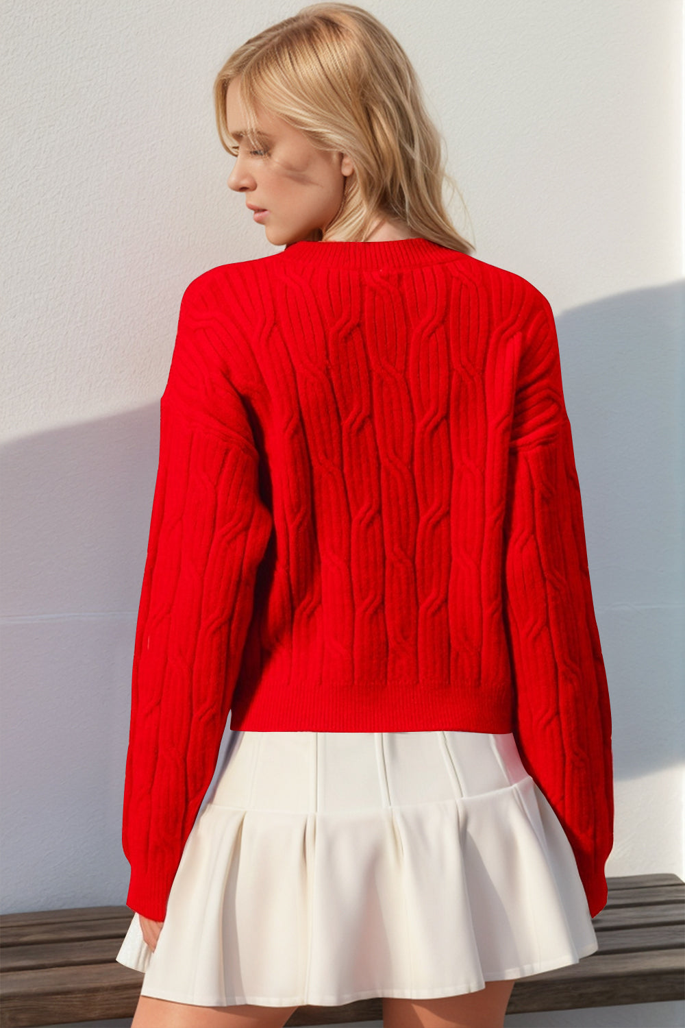 Double Take Bow Sweater