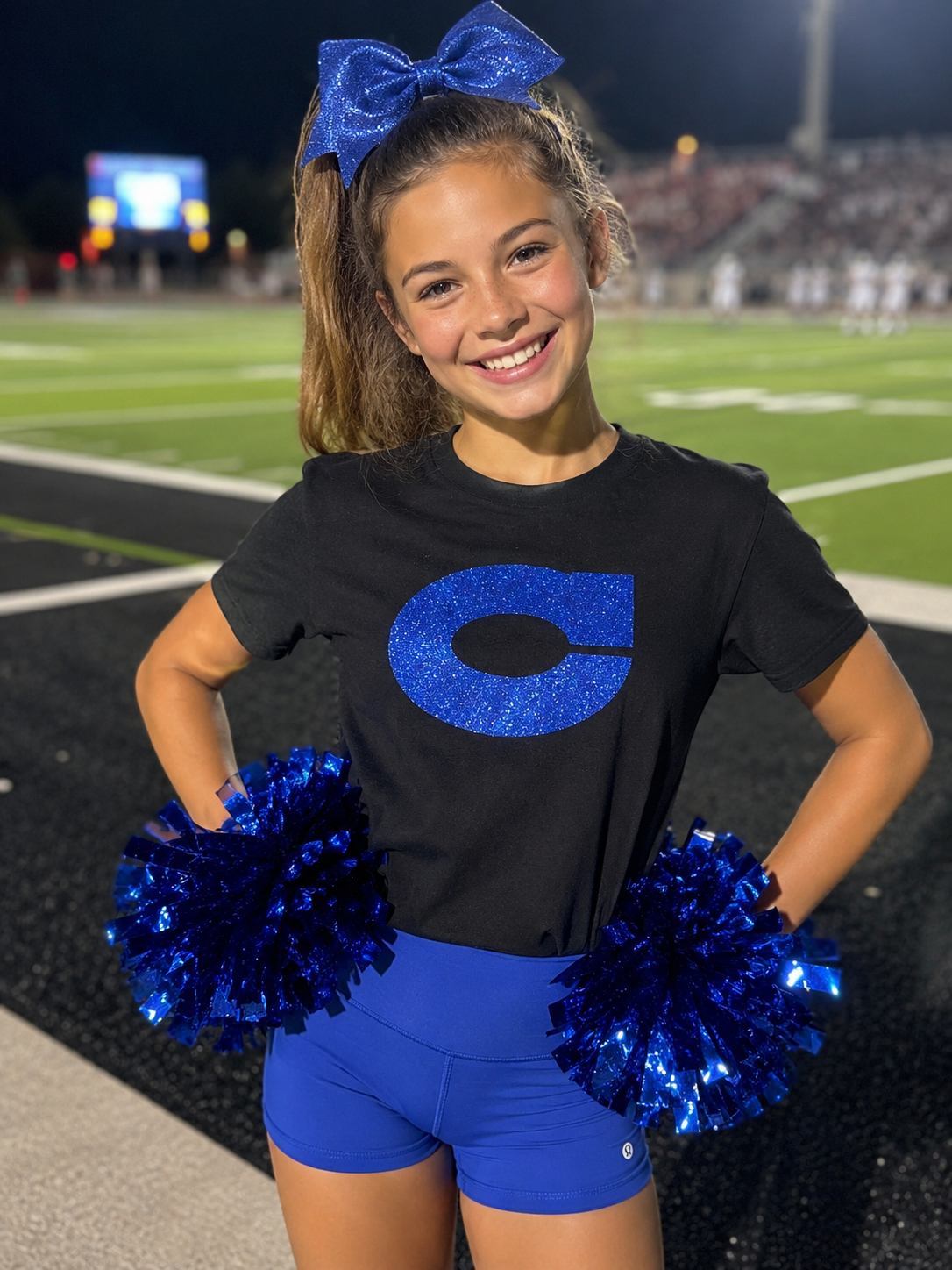 Sparkle C Glitter Tee