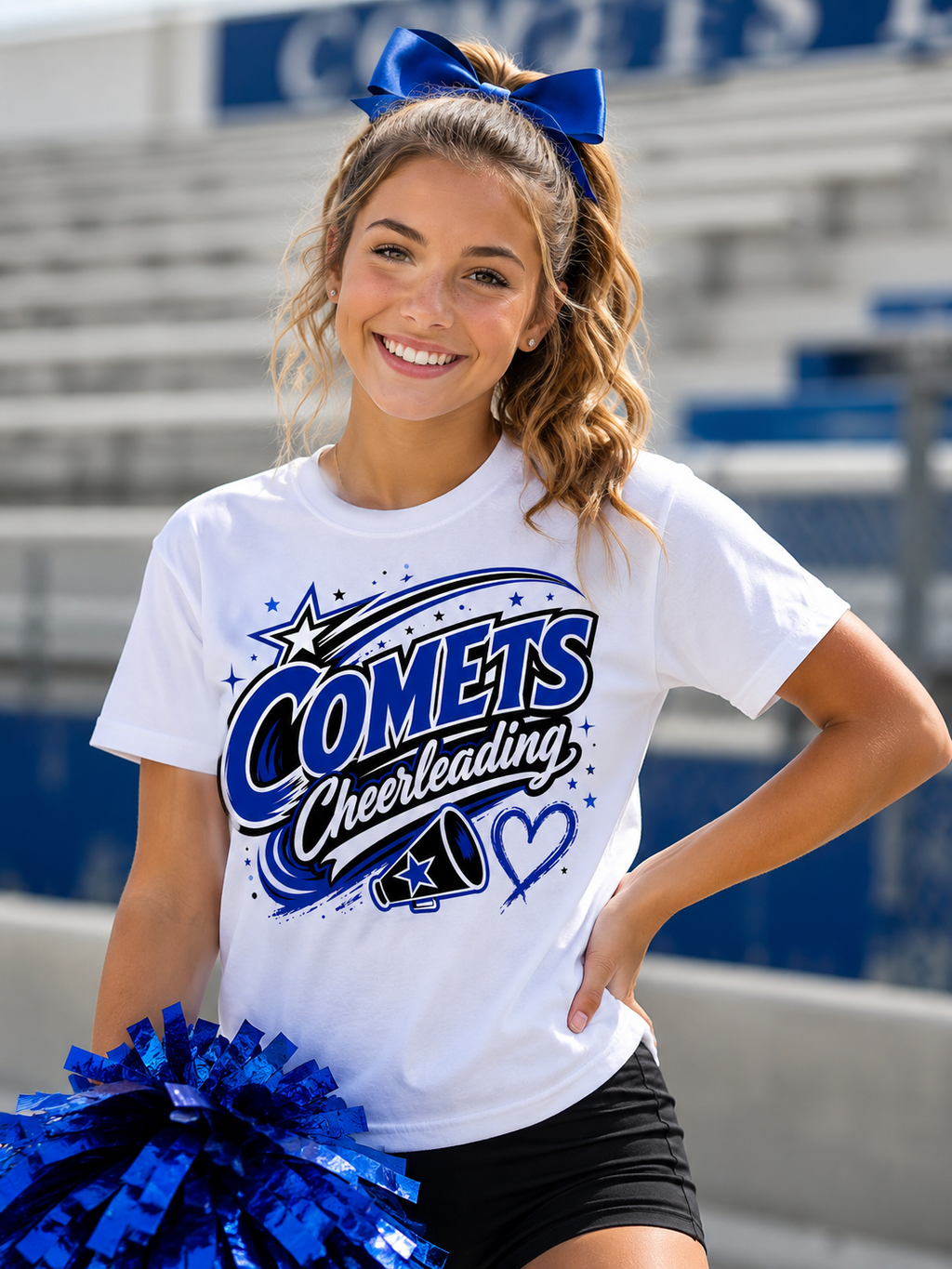 Comets Cheerleading Spirit Tee