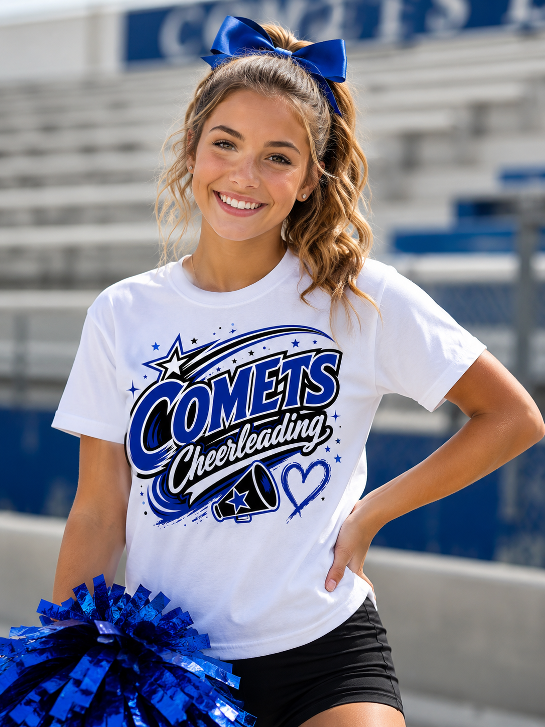Comets Cheerleading Spirit Tee
