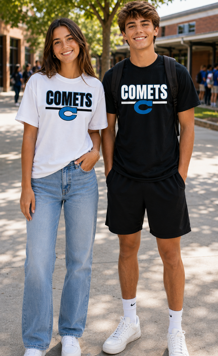 Comets Classic Spirit Tee