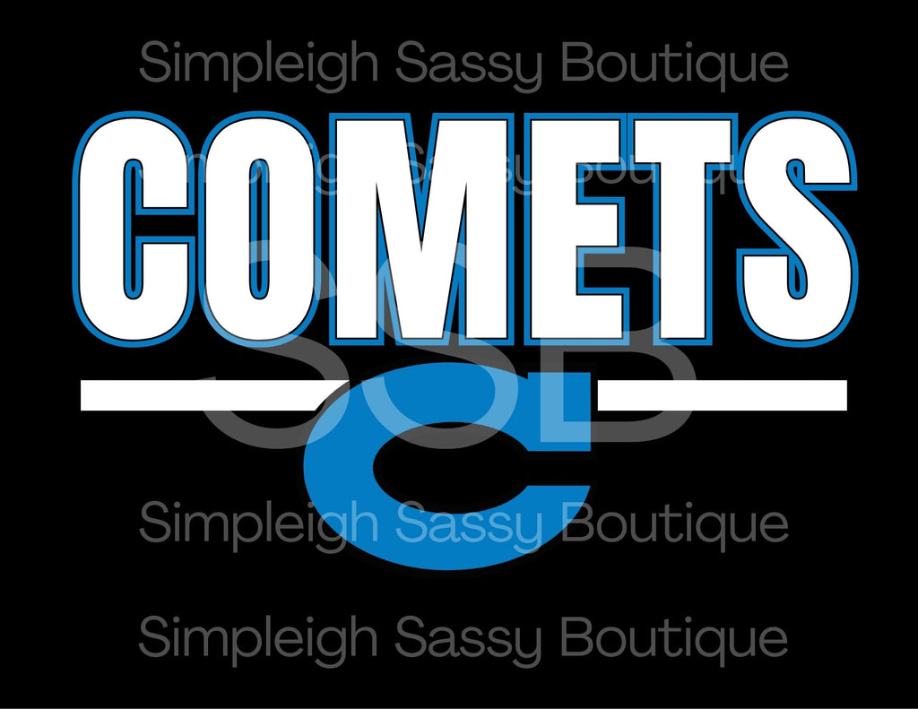 Comets Classic Spirit Tee