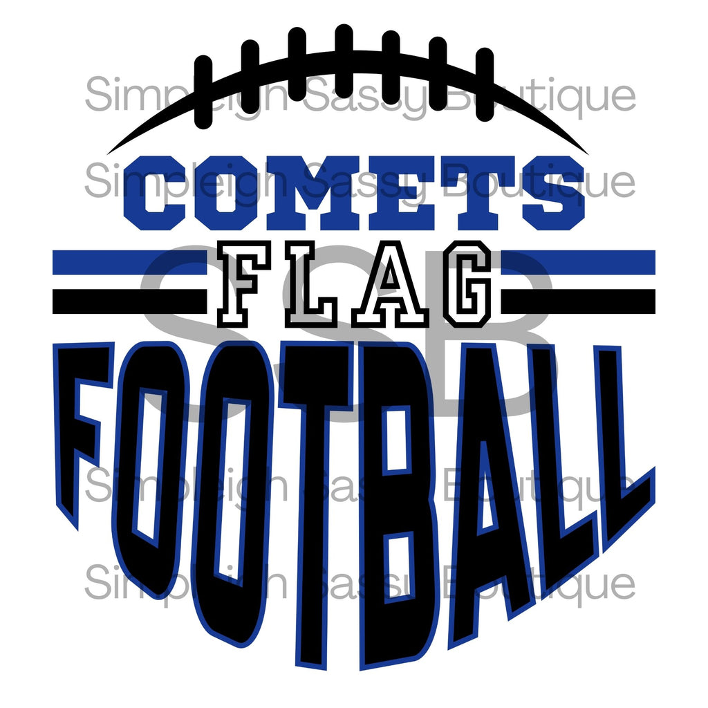 Comets Gridiron Girl Tee