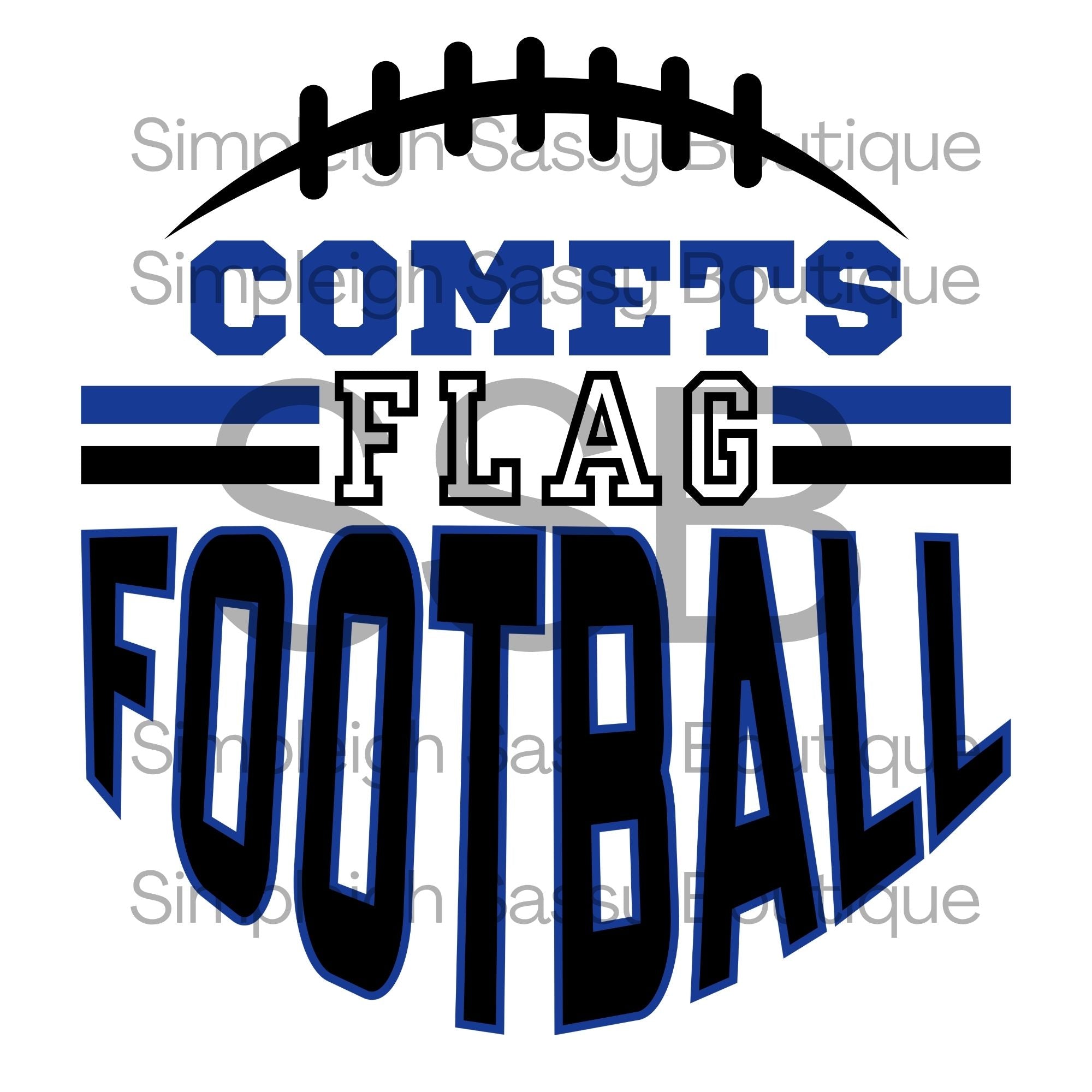Comets Gridiron Girl Tee
