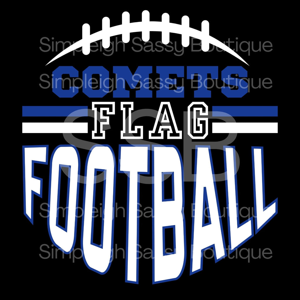 Comets Gridiron Girl Tee