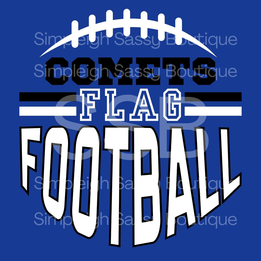 Comets Gridiron Girl Tee