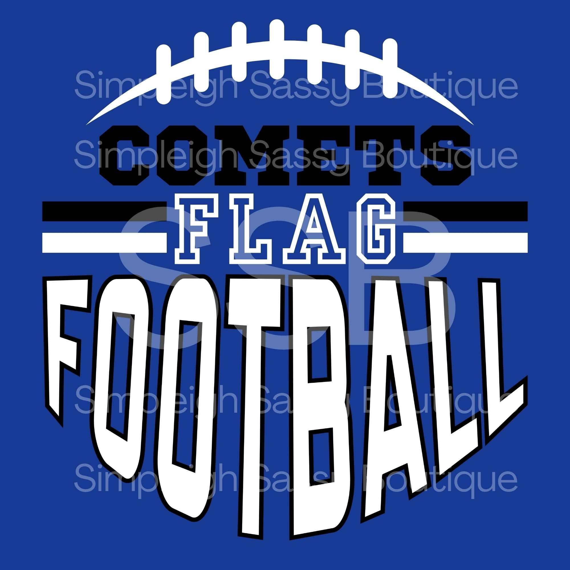 Comets Gridiron Girl Tee