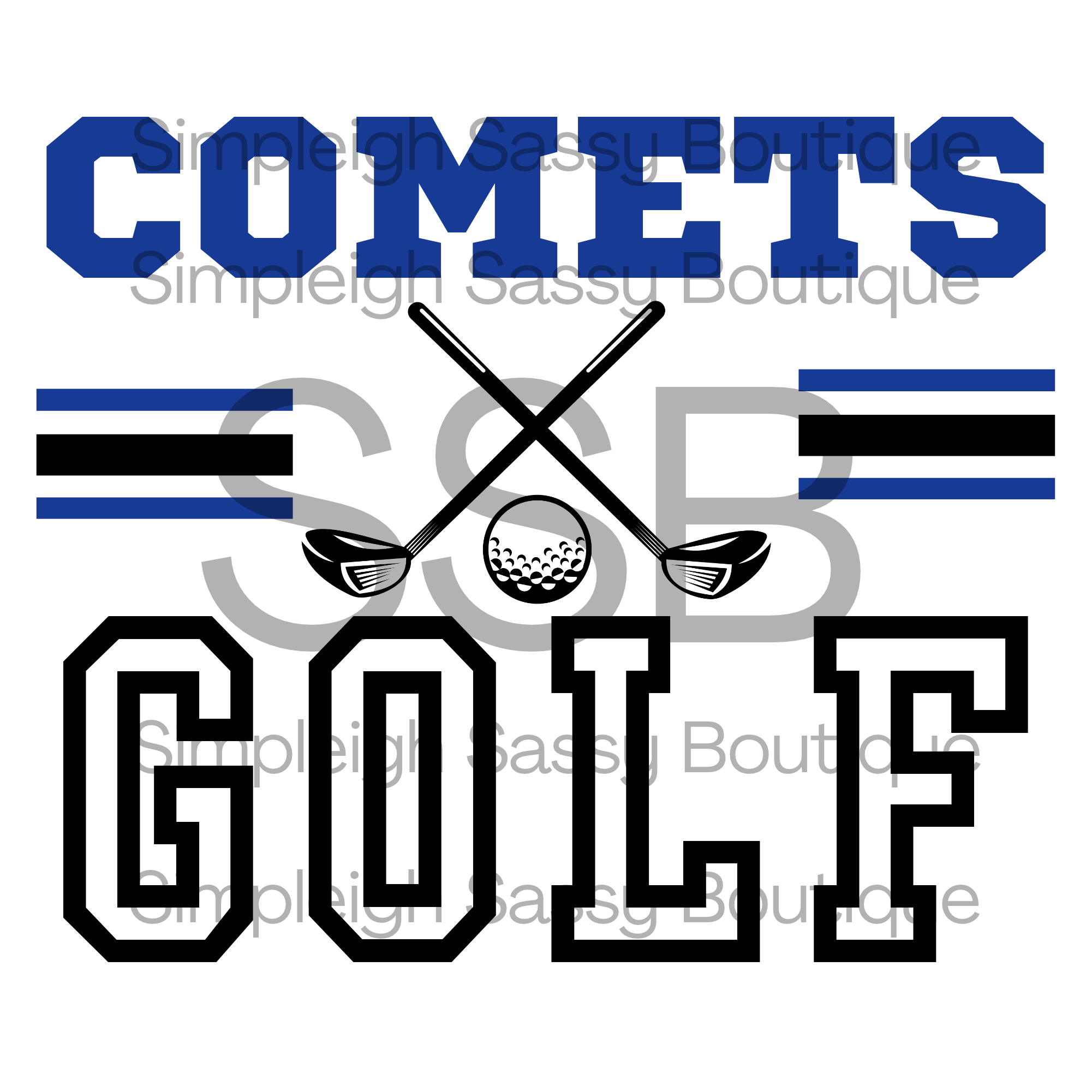 Comets on the Green Tee