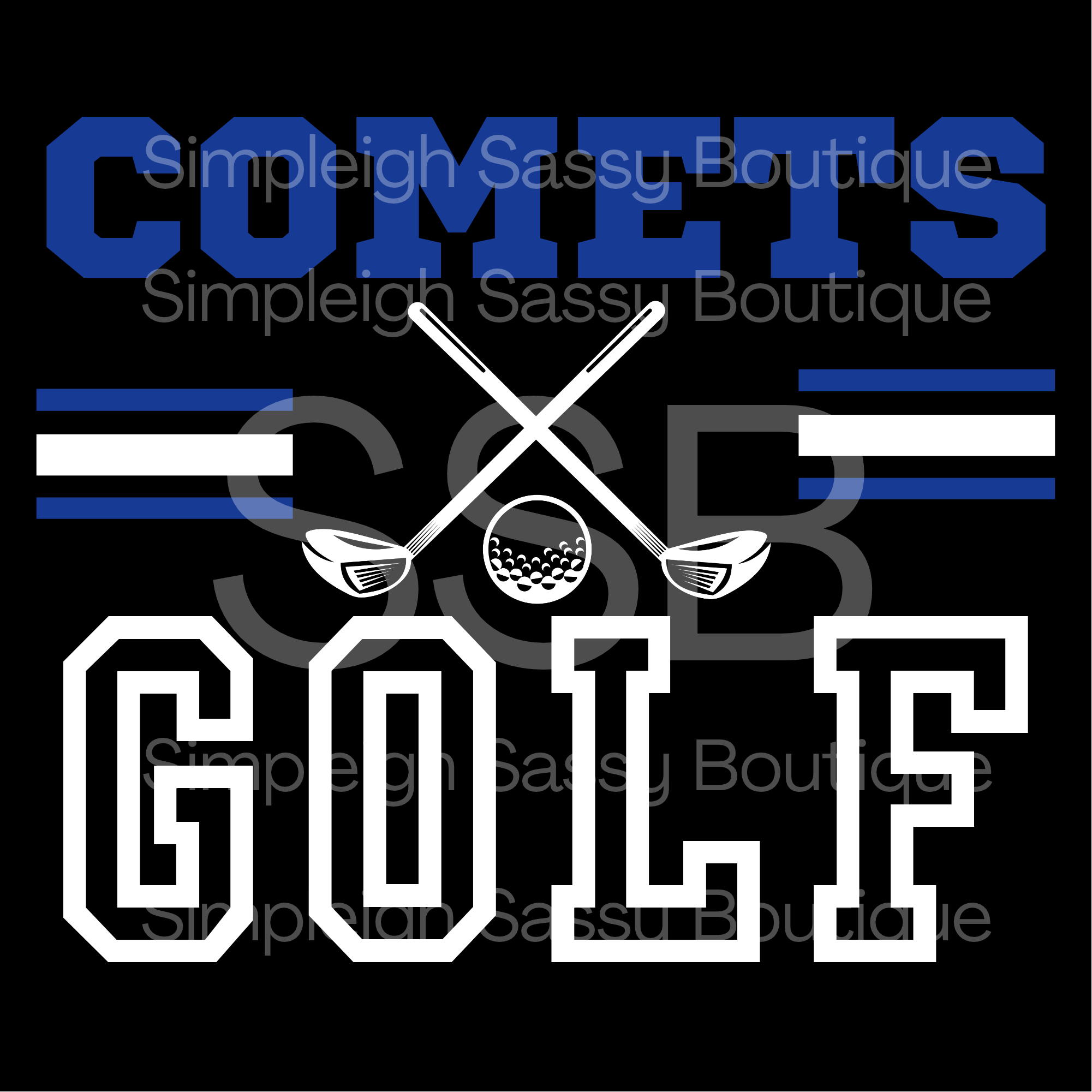 Comets on the Green Tee