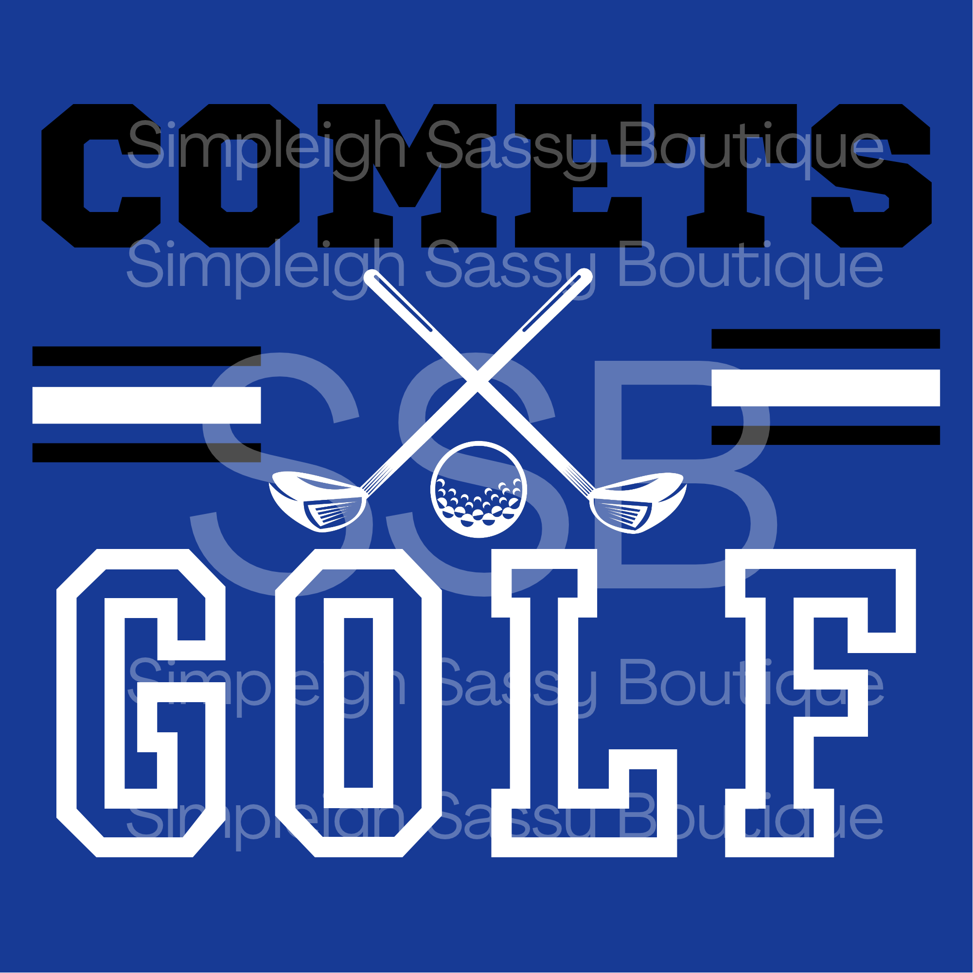 Comets on the Green Tee