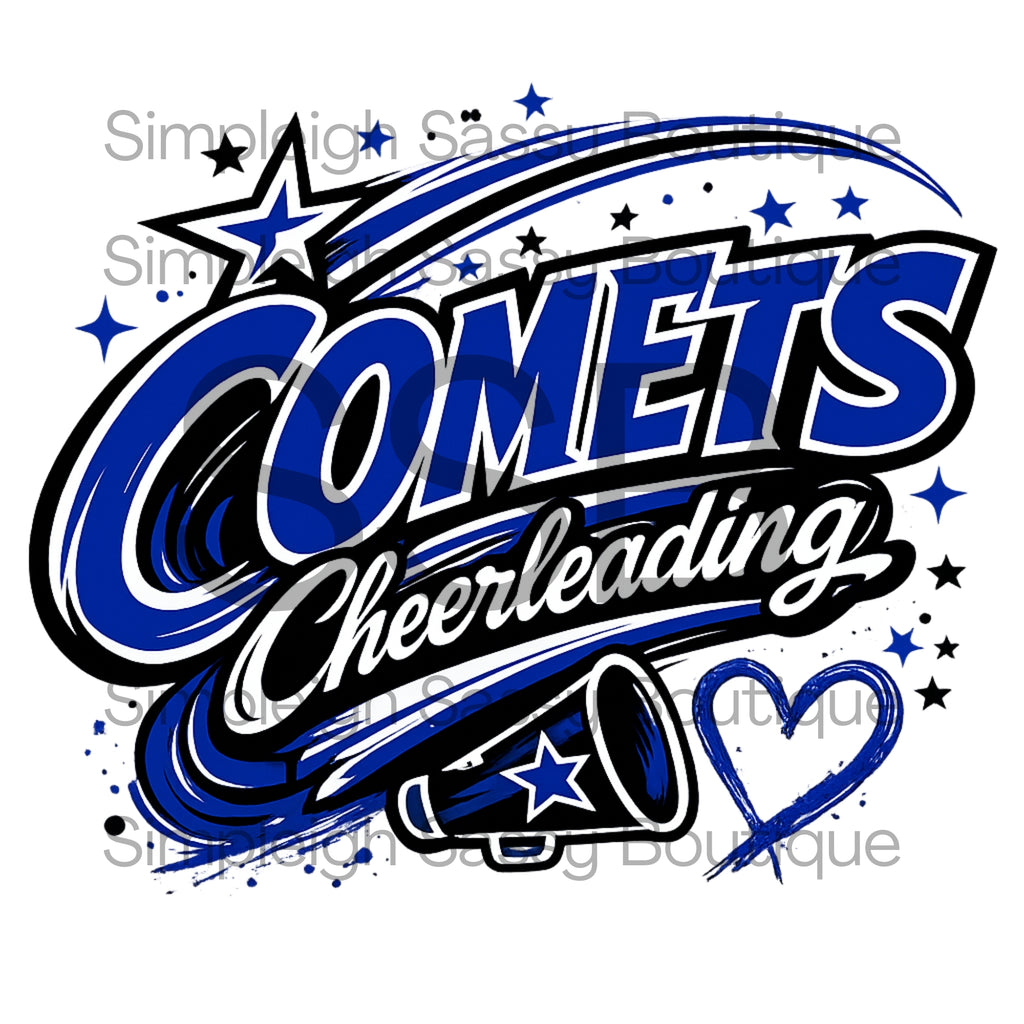 Comets Cheerleading Spirit Tee