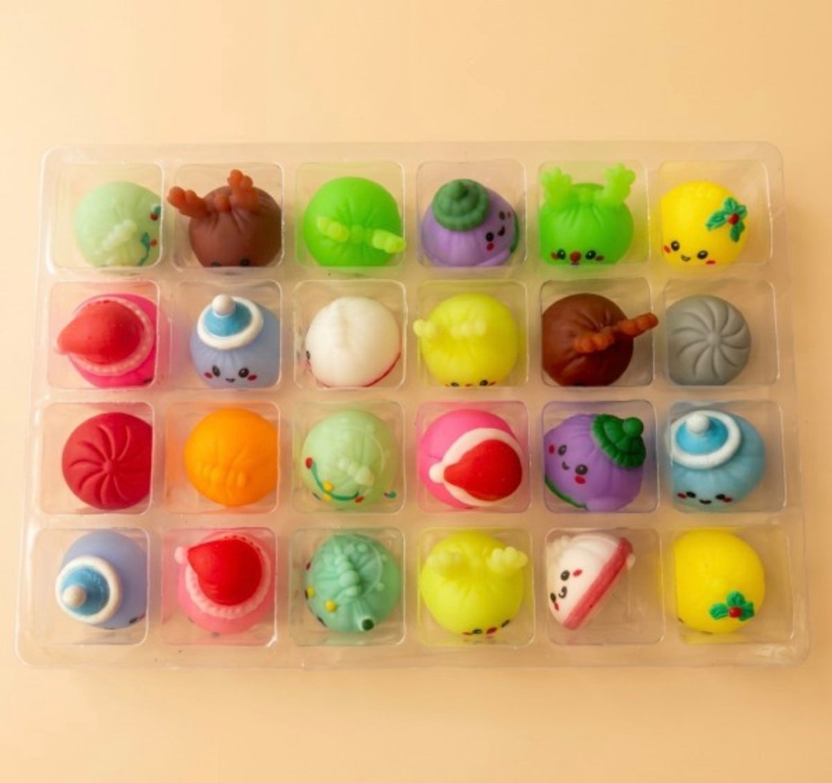Christmas Dumpling Squishy Advent Calendar