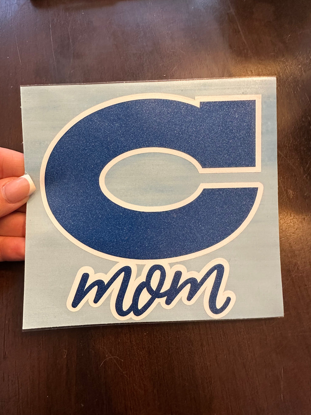 Clayton Mom Car Decal
