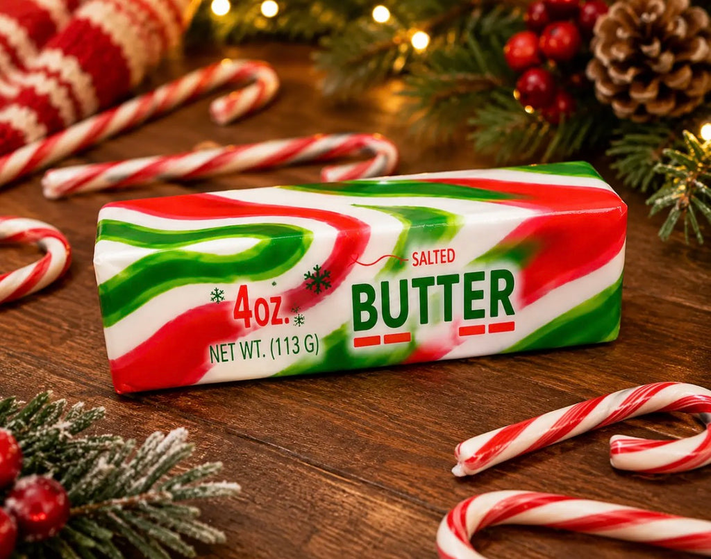 Christmas Holiday Butter Squishy - Slow Rise Sensory Toy