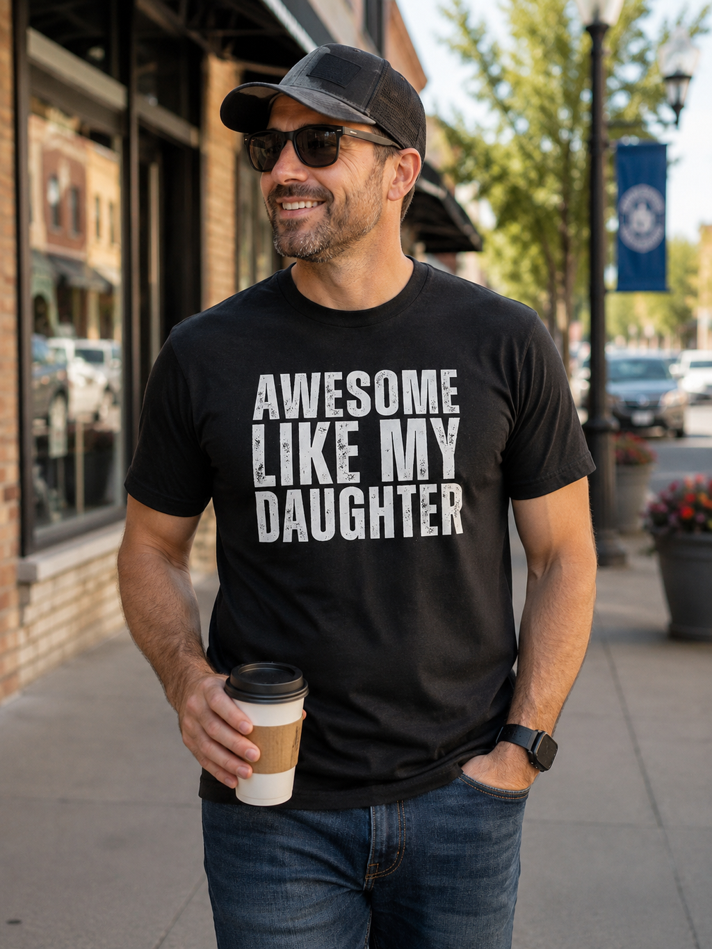 Awesome Like My Daughter Tee