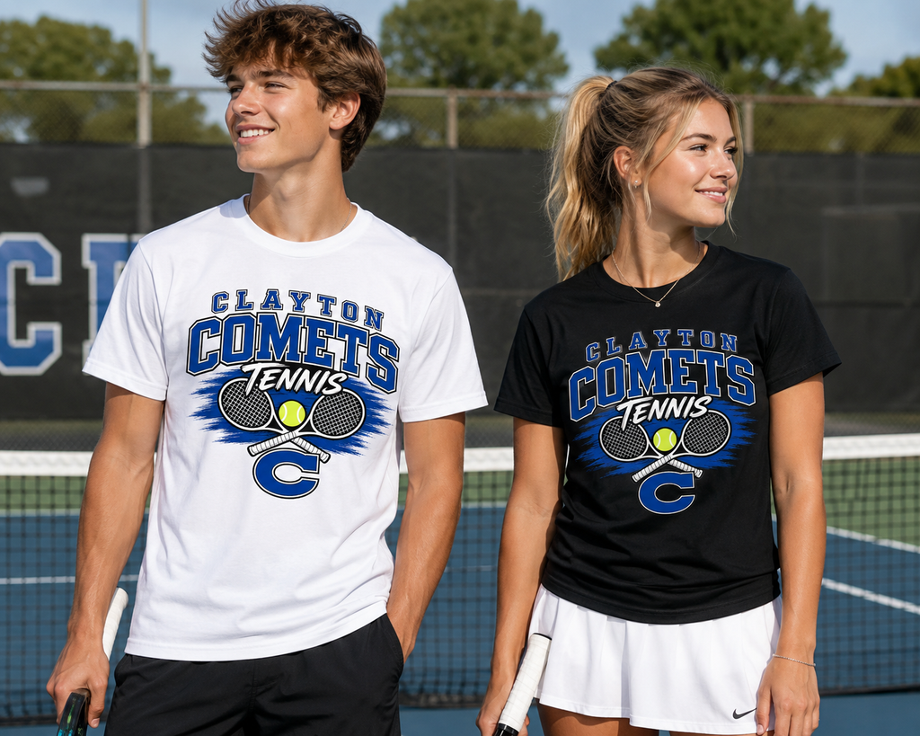 Comets Court Crew Tee
