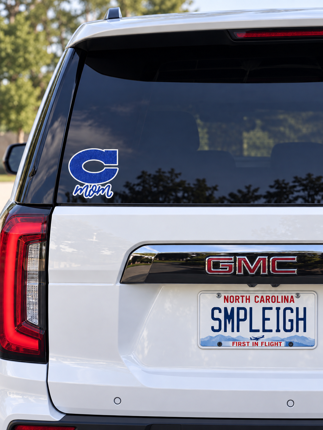 Clayton Mom Car Decal