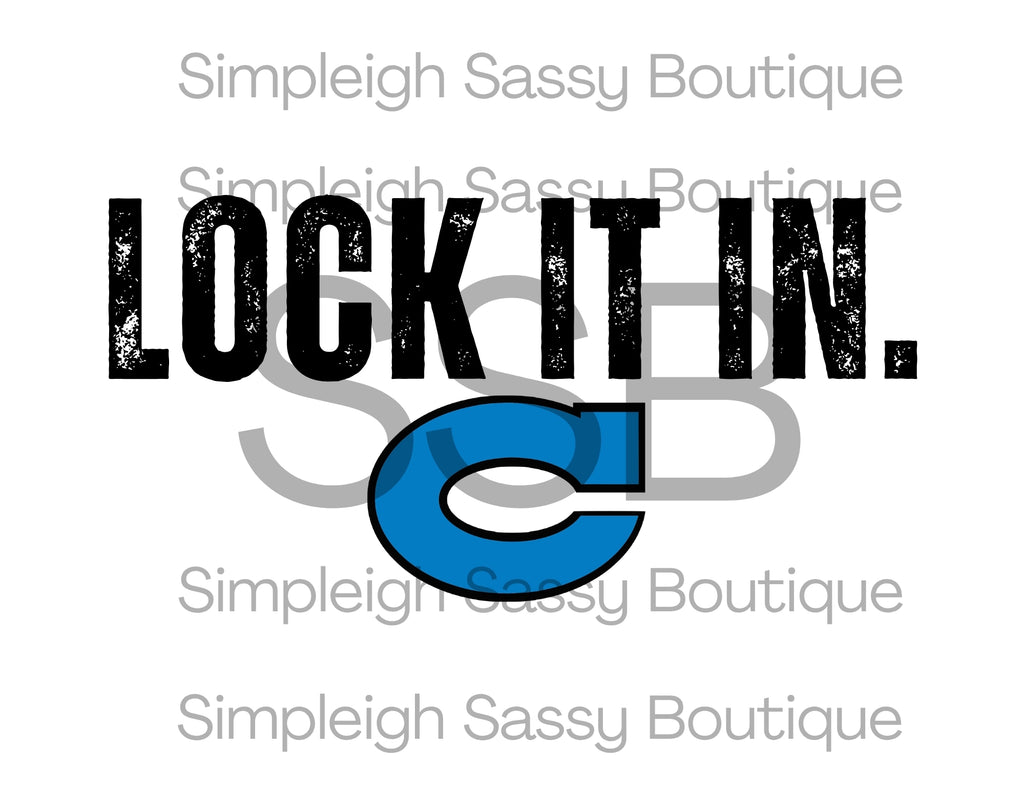 Lock It In Spirit Tee