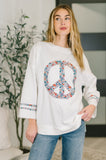 Peace, Love, and Flowers Top