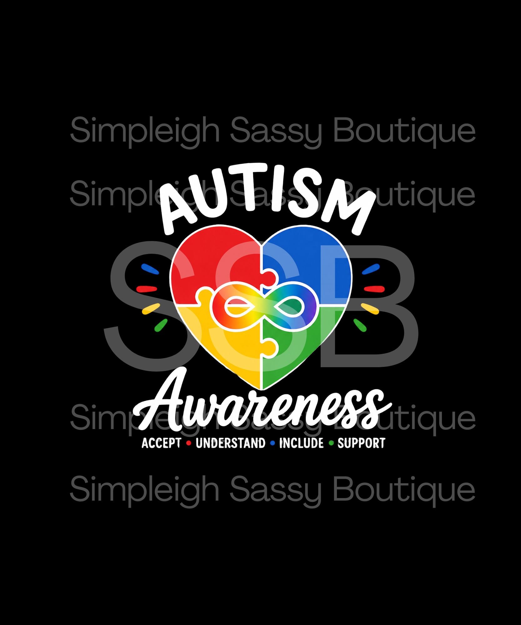 Understanding Over Judgment Autism Awareness Tee
