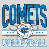 Comets Dig • Set • Spike Tee