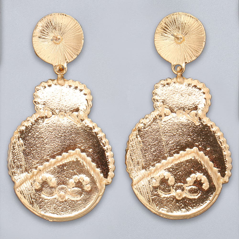 Rhinestone Mrs. Claus Earrings