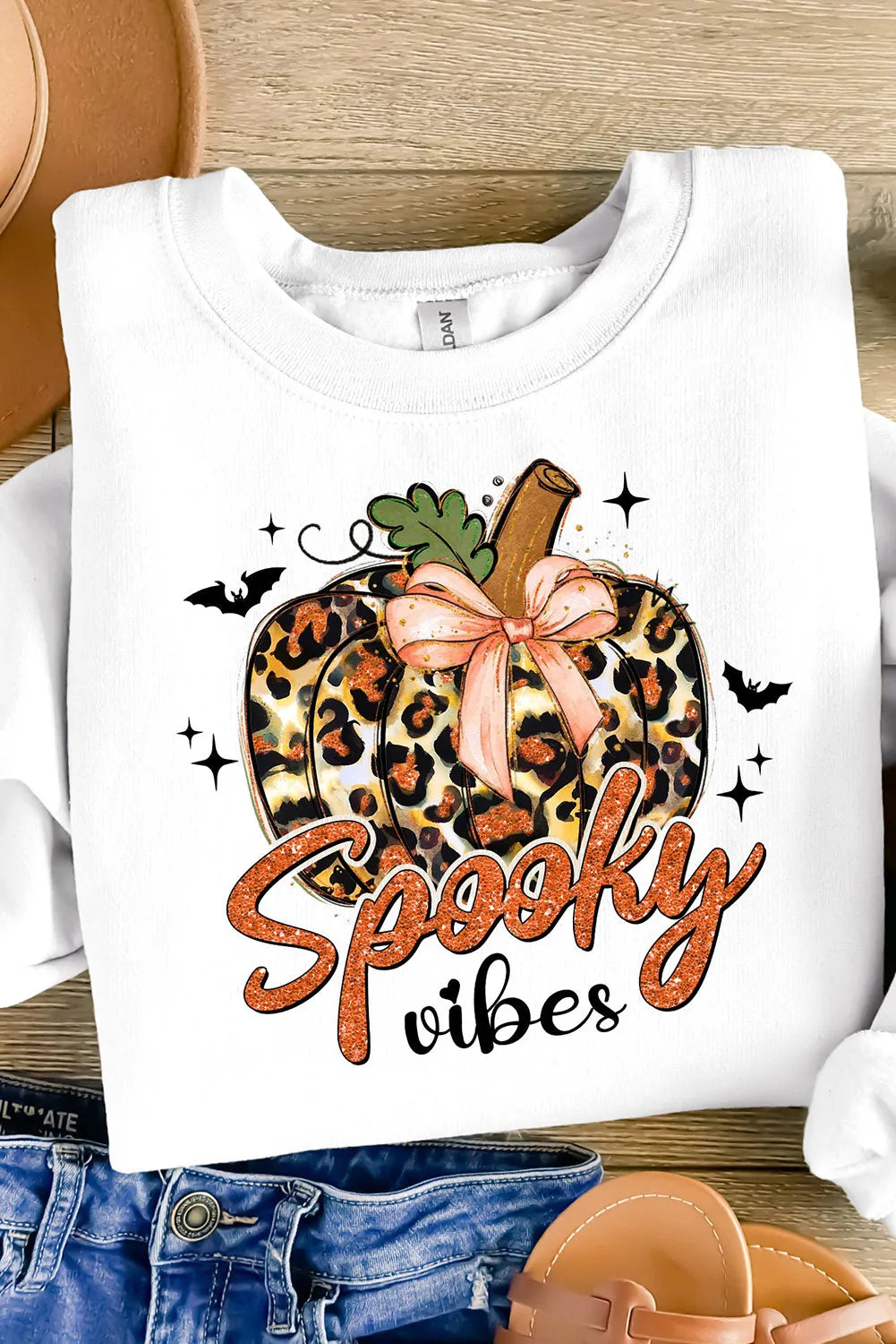 Spooky Vibes Long Sleeve Sweatshirt