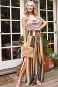 Down The Line Side Slit Pants