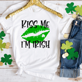 Kiss Me I'm Irish Graphic Tee