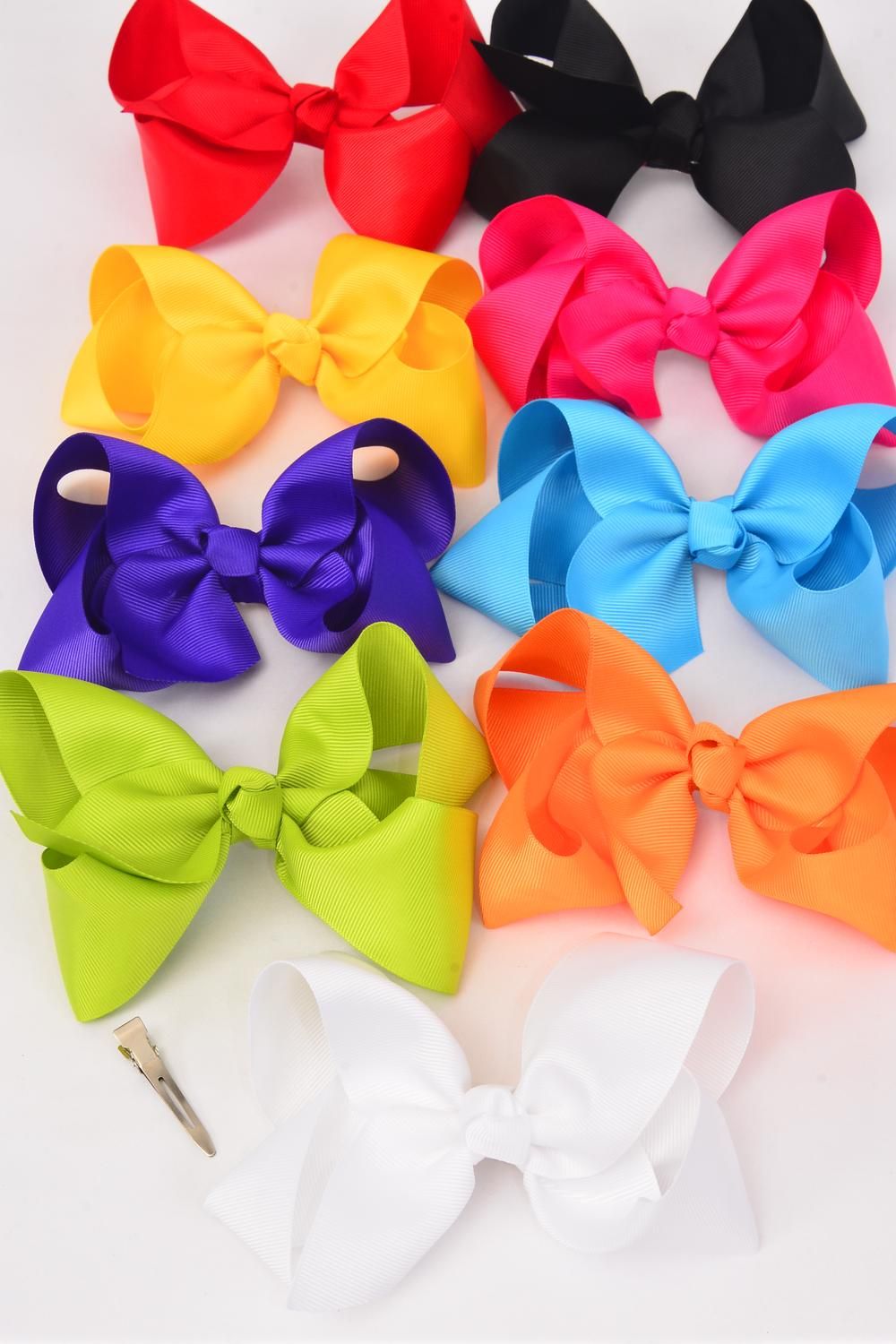Jumbo Bright Hair Bow