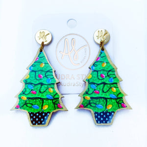 O' Christmas Tree Earrings