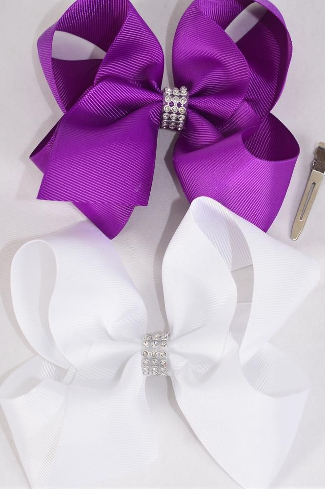 Jumbo Spring Hair Bows