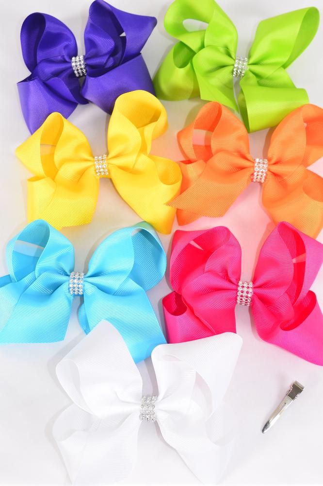 Jumbo Citrus Hair Bows
