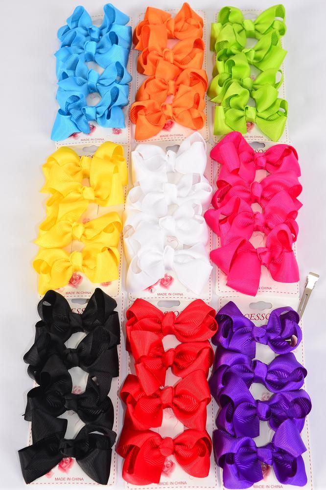 Mini Bright Hair Bows