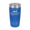 Life's a Beach Enjoy the Waves Tumbler