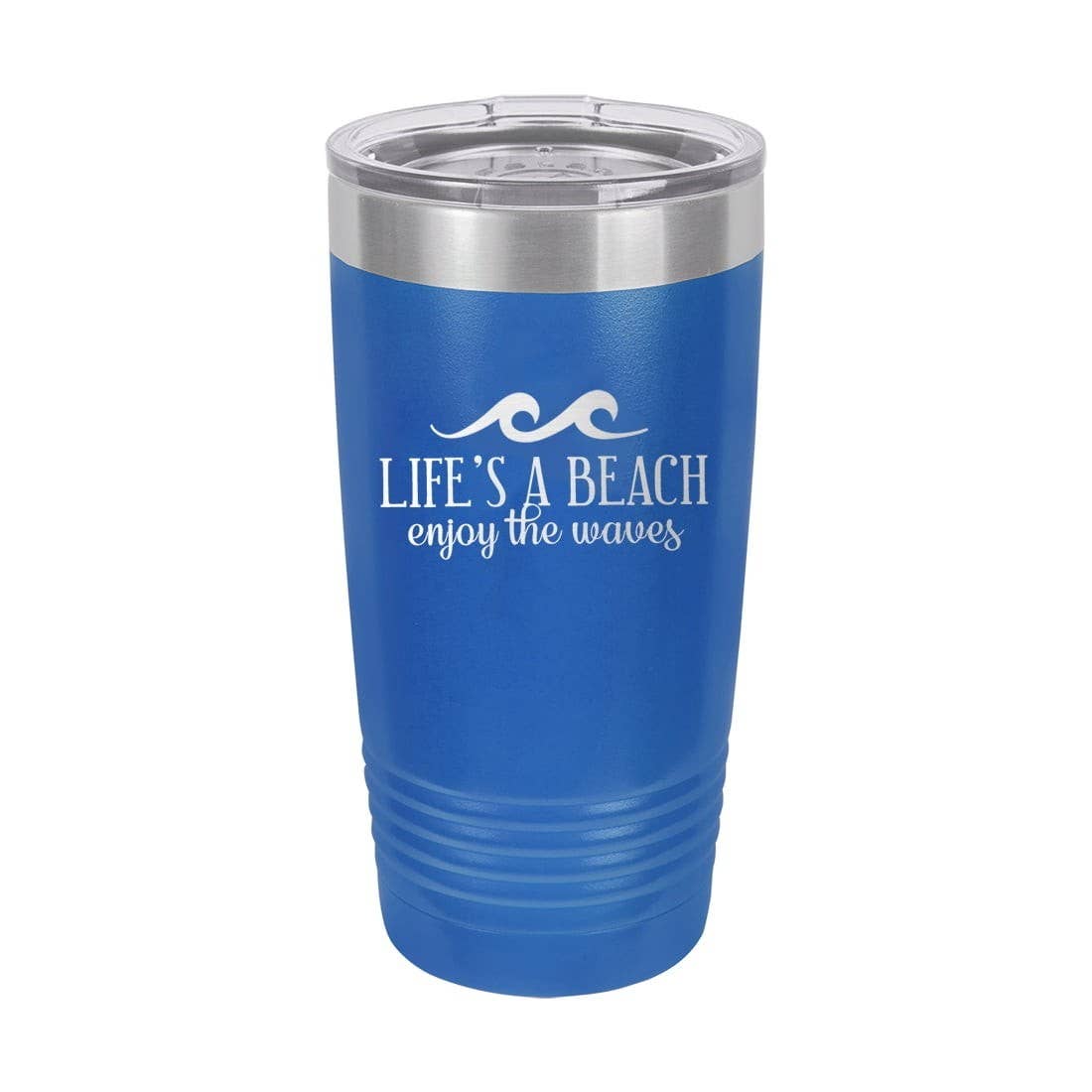 Life's a Beach Enjoy the Waves Tumbler