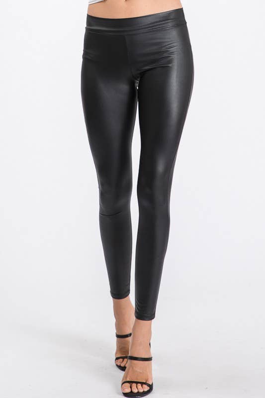 Seize the Day Leather Leggings
