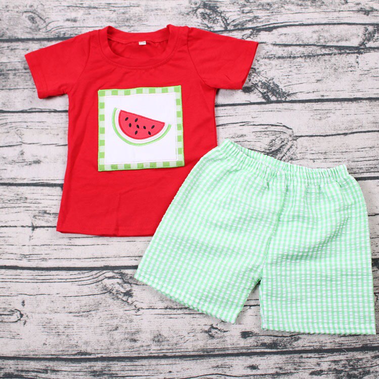 Watermelon Patch Boys Boutique Set