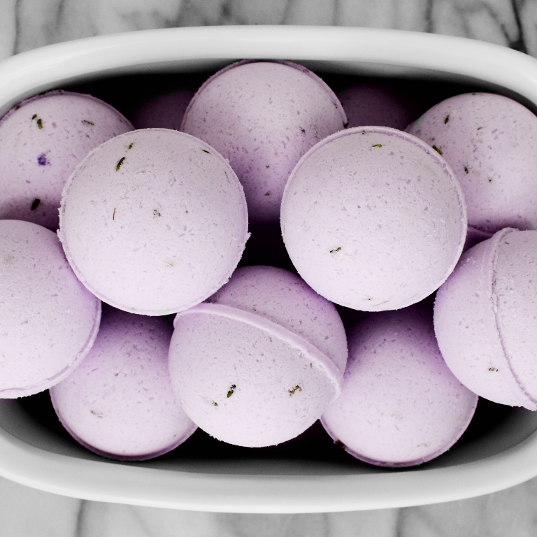 Lavendar Vanilla Bath Bomb