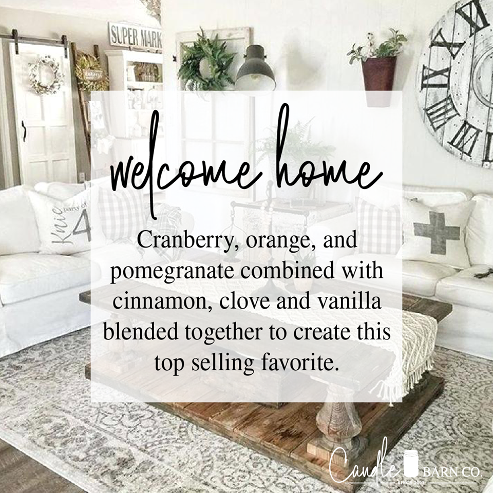 Welcome Home Mason Jar Soy Candles - 16 oz.