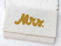 Mrs. Beaded Crossbody Clutch