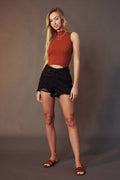 Spice It Up High Rise Mom Shorts