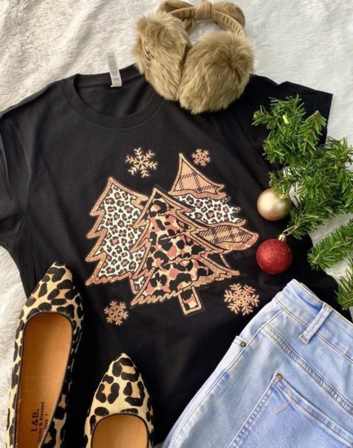 Snowy Christmas Graphic Tee