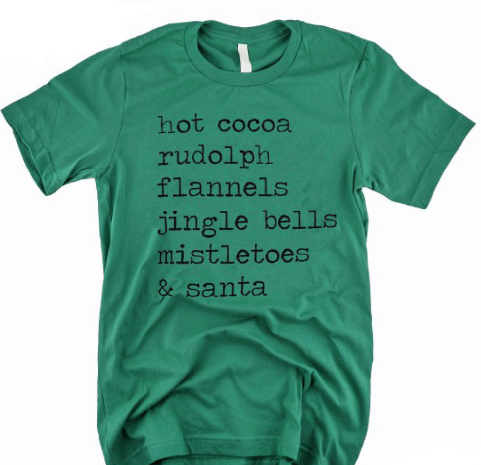 All Things Christmas Graphic Tee