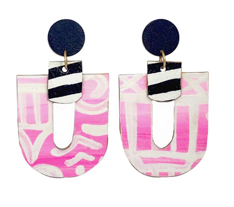 Handmade Leather Earrings
