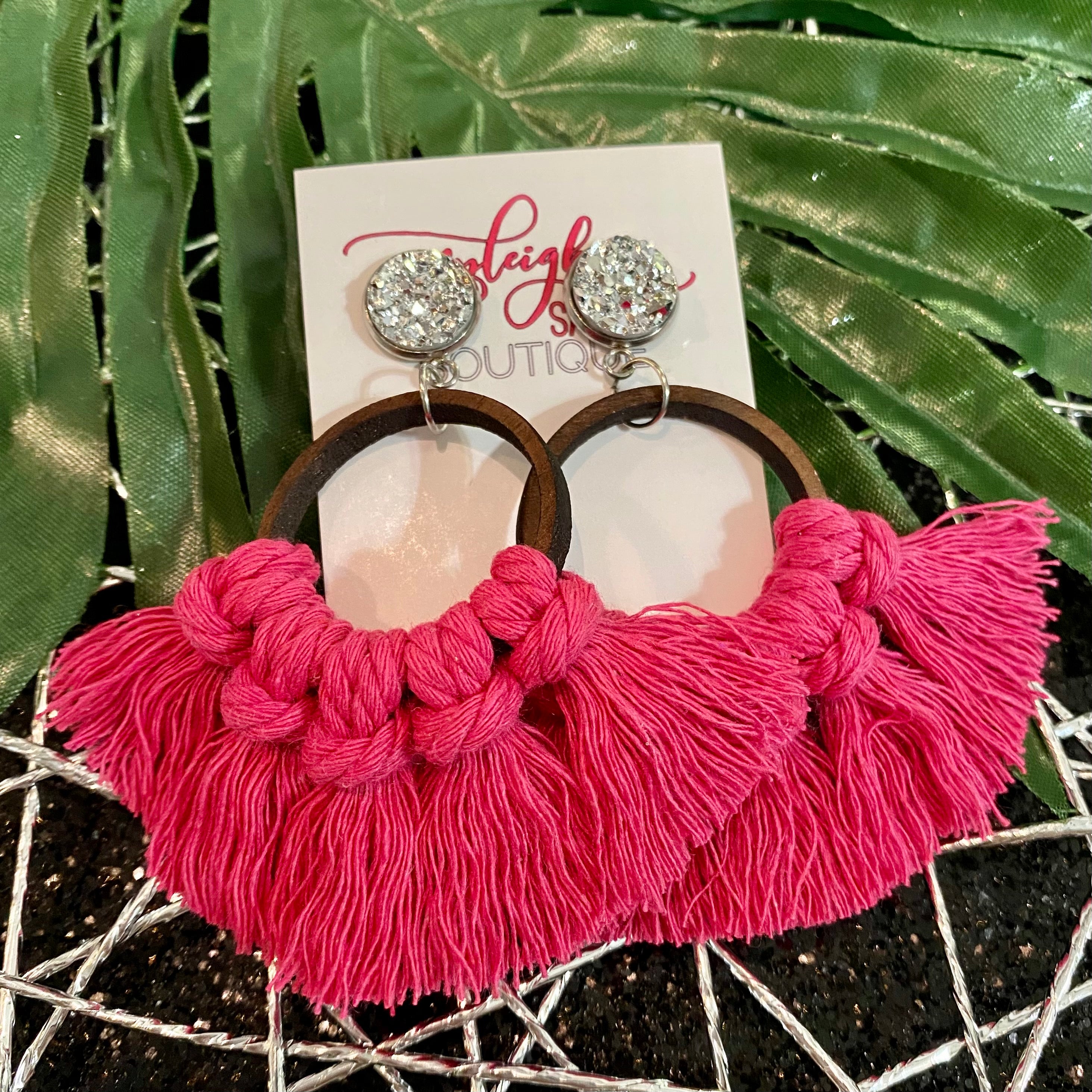 Macrame Hoops