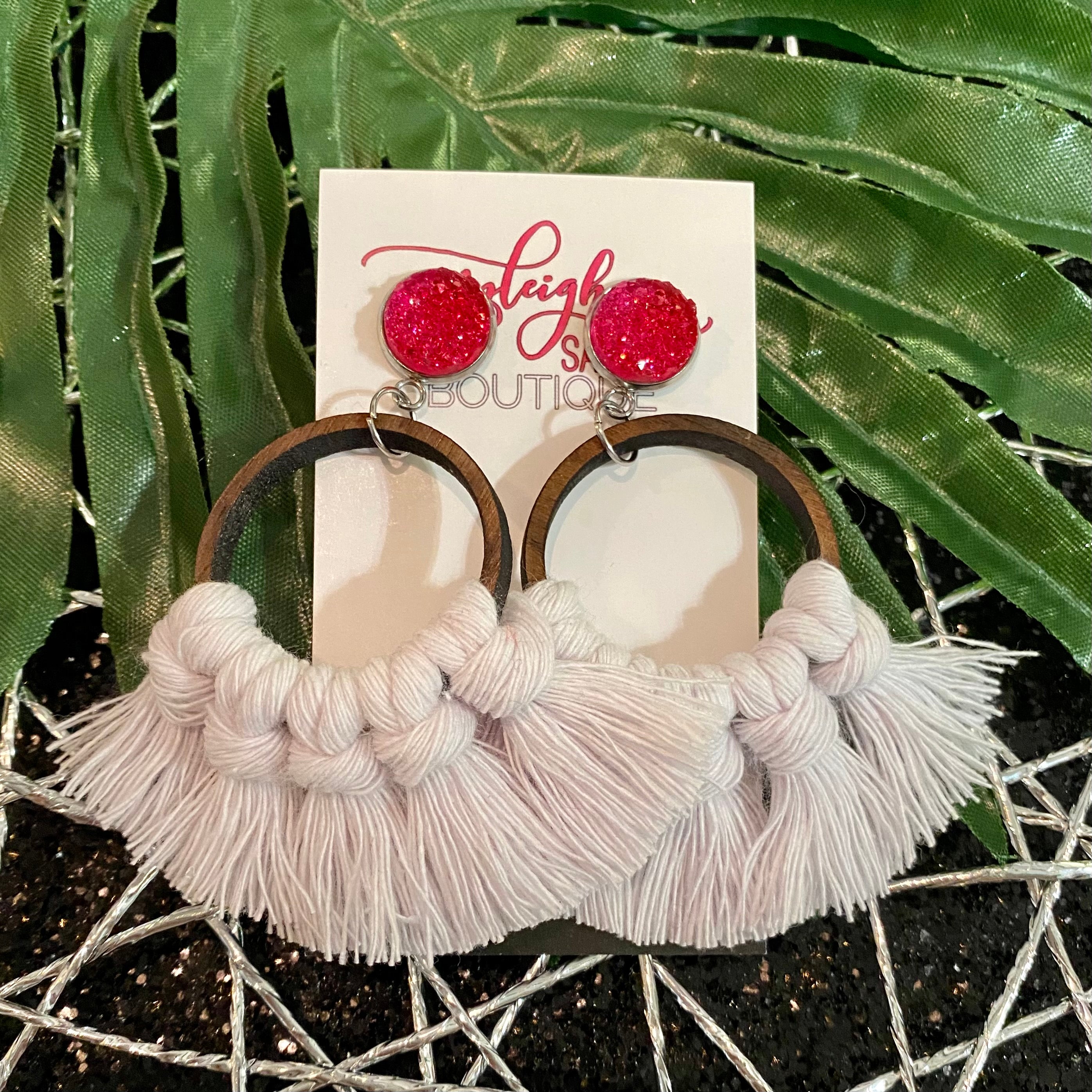 Macrame Hoops